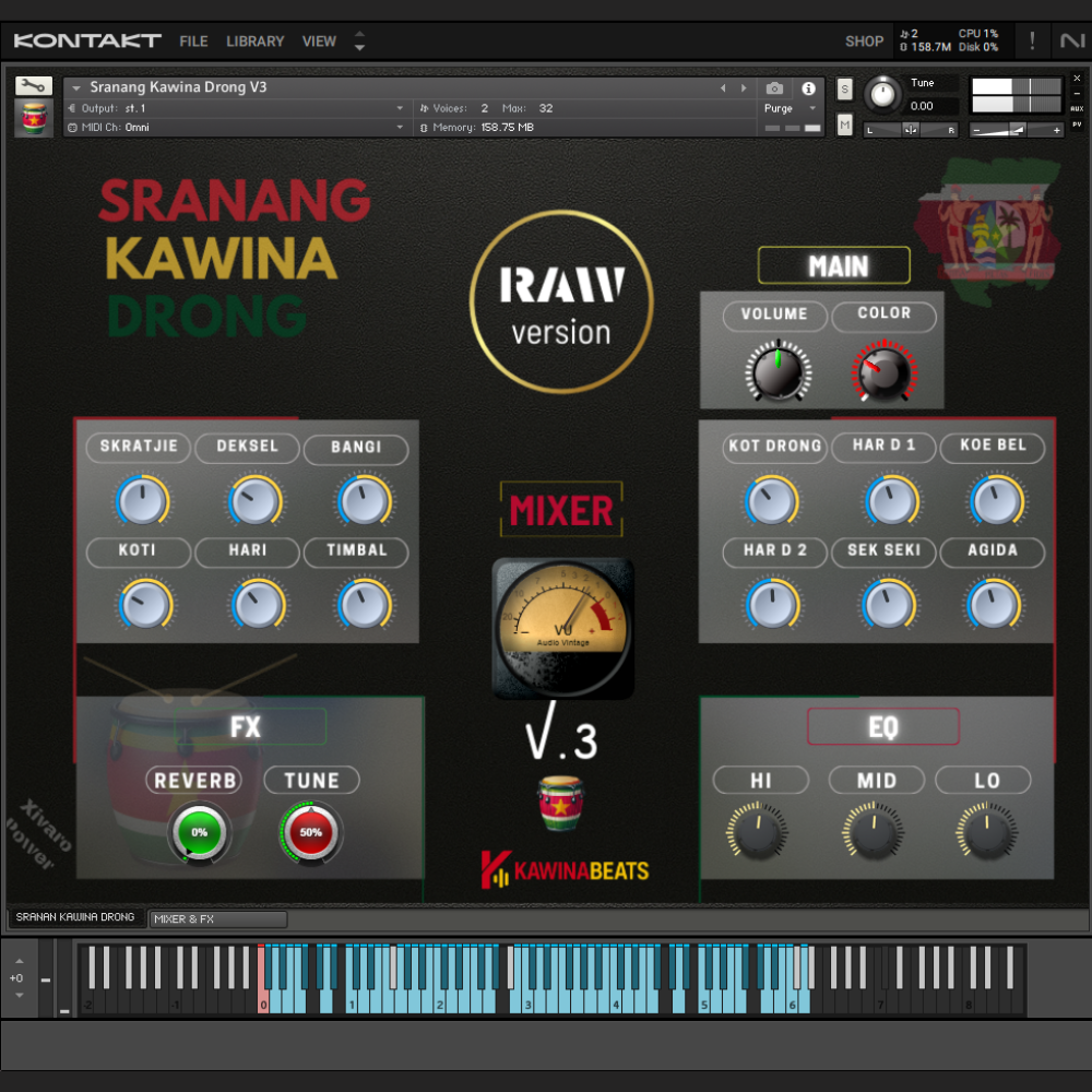 KAWINA KONTAKT 7 APP VST V.3 PRO