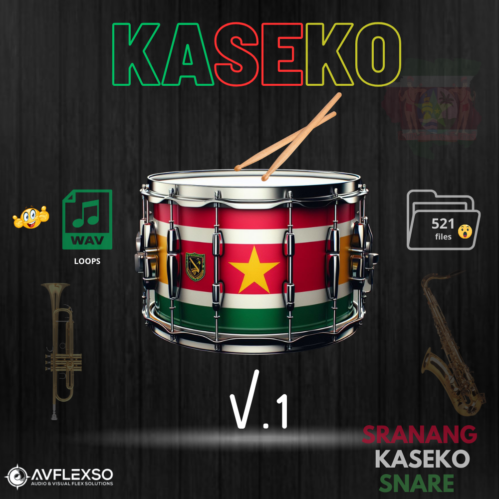 Kaseko snare drum Pack