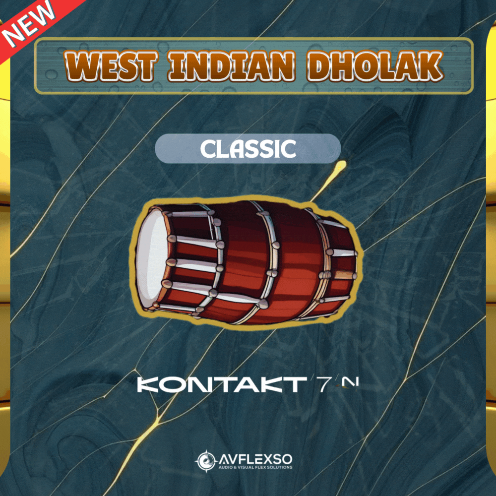 West Indian Dholak VST APP + ONE SHOTS