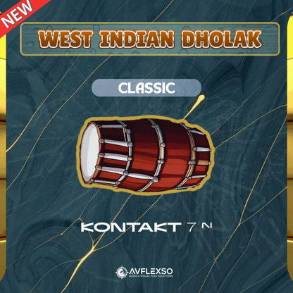 West Indian Dholak VST APP + ONE SHOTS